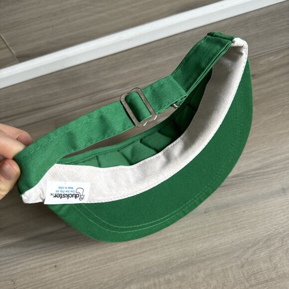 Vintage Windsor Parke‎ Golf Club Golf Visor Hat Duckster USA Made Green Rare - Picture 4 of 8